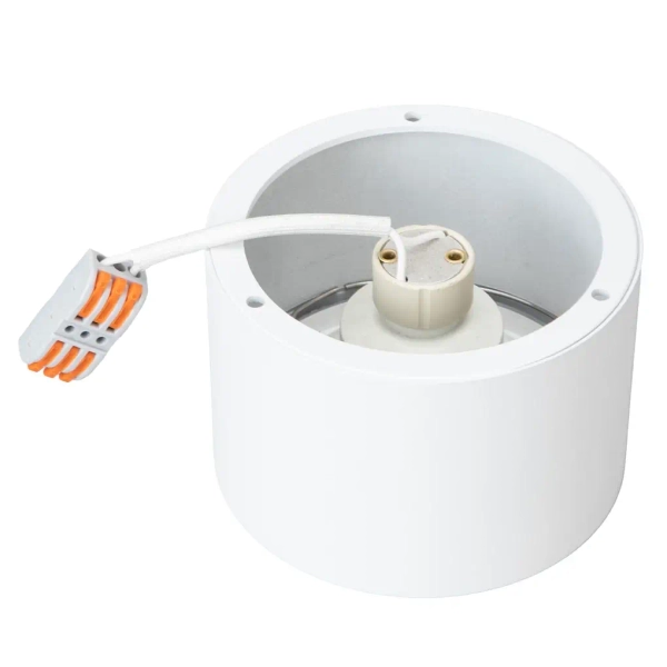 Natynkowa sufitowa lampa REDONDO ML1075 metalowa biała