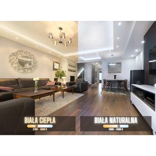 Regulowana lampa sufitowa ALIDOR RNCL12NW reflektor LED 12W 4000K biała