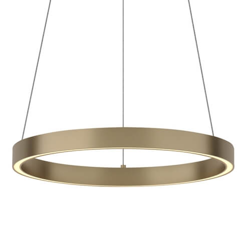 Lampa wisząca pierścienie Rim MOD058PL-L22BS3K LED 25W 3000K mosiądz