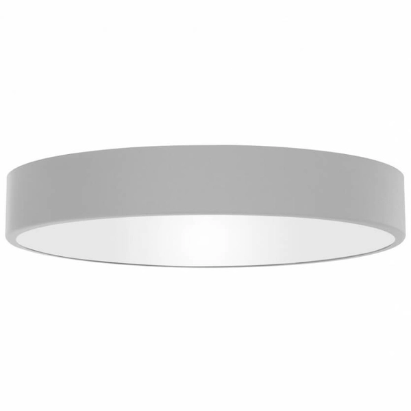 Minimalistyczna lampa sufitowa z czujnikiem 137623621009 do holu szara