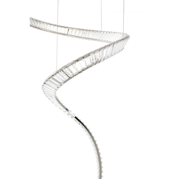 Salonowa lampa wisząca Cordon MSE1501100193 Moosee LED 60W 3000K chrom