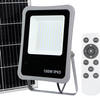 Solarna lampa ogrodowa Bares SLR-73142-100W Italux LED 100W 4000K IP65 szary