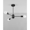 Minimalistyczny żyrandol salonowy SL.1021 lampa czarna