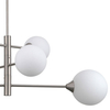 Loftowa LAMPA sufitowa EVORA PND-55342-6-SN Italux kule do salonu białe
