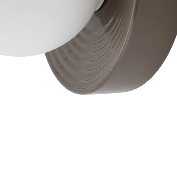 Okrągła ścienna lampa CLAY 11747 kula ball biała szara