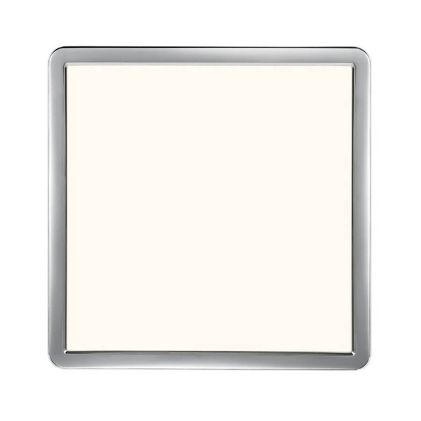 Kwadratowy plafon OJA 2015066133 LED 14,5W 3000-4000K IP54 chrom