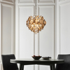 Lampa wisząca L&-191989 Light& monety szklane bursztynowe złota