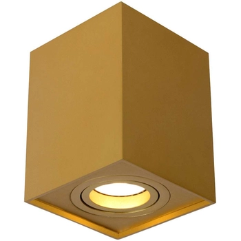 Regulowana LAMPA sufitowa TUBE 22953/01/02 Lucide metalowa OPRAWA kostka downlight mosiądz