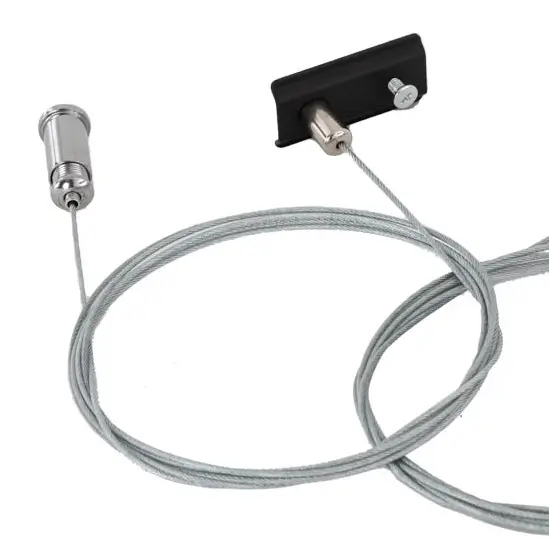 Zawiesie wiszące do szyn magnetycznych TRMA-263537-2PC-SUSKIT czarny