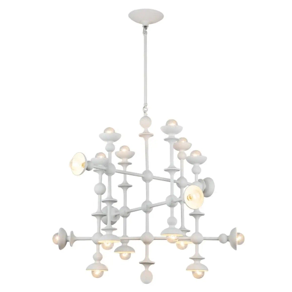 Wisząca lampa nad stół Cadence QN-CADENCE18-WHT do jadalni biały