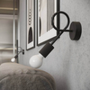 Metalowa lampa sufitowa Levar SL.1457 Sollux do jadalni czarny