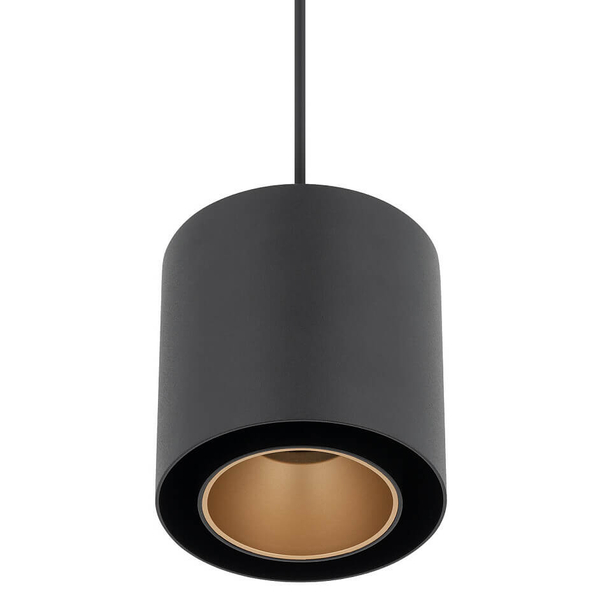 Lampa zwieszana tuba POINT 11511 nad stół czarny