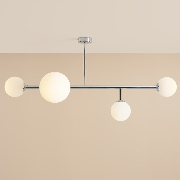 Salonowa lampa sufitowa Dione 1092PL_L4 Aldex balls glass chromowa