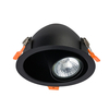 Punktowa lampa podtynkowa Dot 8826 czarny wpust do przedpokoju