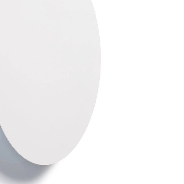 Metalowa lampa ścienna Ring 7640 LED 12W 3000K biała do sypialni