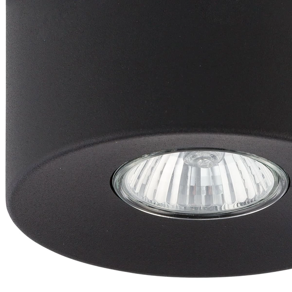 Tuba lampa sufitowa Orion 3236 TK Lighting okrągła metalowa czarna