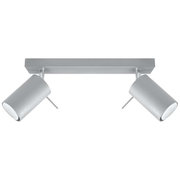 LAMPA sufitowa SL.0450 metalowa OPRAWA listwa SPOT ścienne tuby szare
