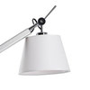 Lampka biurkowa Zyta AZ2307+AZ2599 Azzardo wysięgnik regulowany chrom biały