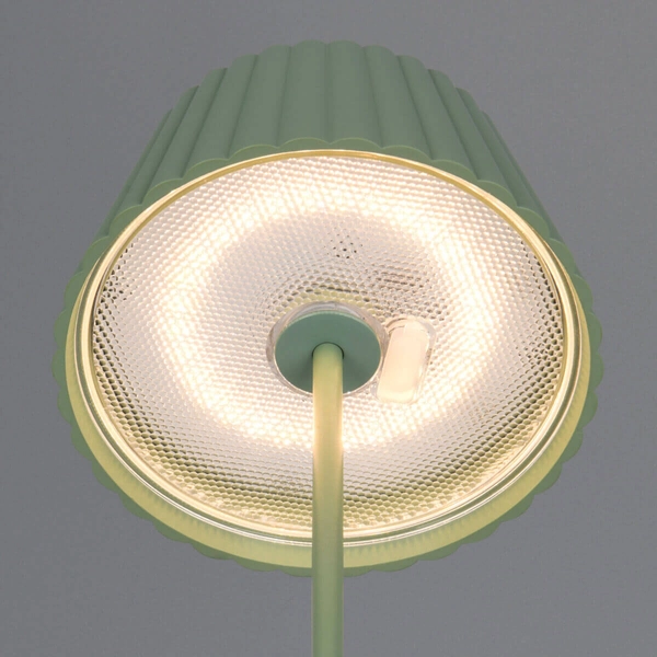 Stojąca lampa ledowa Suarez R47706149 LED 2W 3000K IP44 zielona