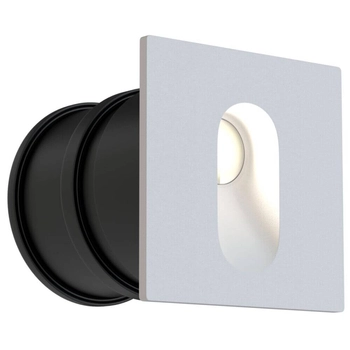 Lampa wpustowa schodowa Via Urbana O022-L3W LED 3W podtynkowa IP54 biała