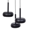 Sypialniana lampa wisząca Otto 3 41394 ceramiczna czarna