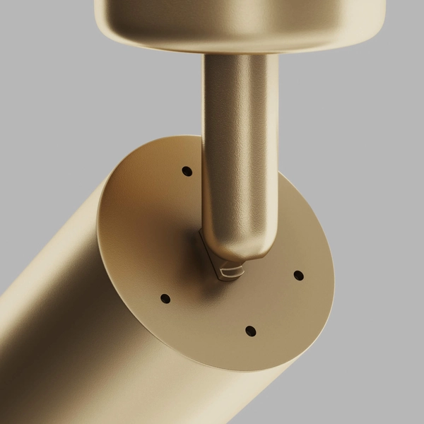 Reflektor lampa sufitowa Focus C017CW-01MG Maytoni z regulacją złota