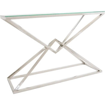 Stolik prostokątny do salonu Grand GR-C1410S Cosmolight srebrny