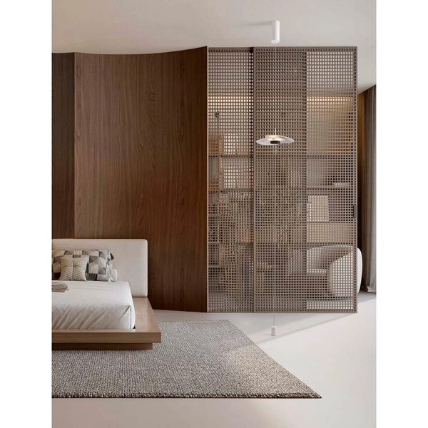 Sufitowo-podłogowa lampa okrągła YACUIBA LE44737 LED 16W 3000K biała