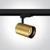 Lampa sufitowa do systemu szynowego 3-faz TIVA MYL.00073 mosiądz czarna