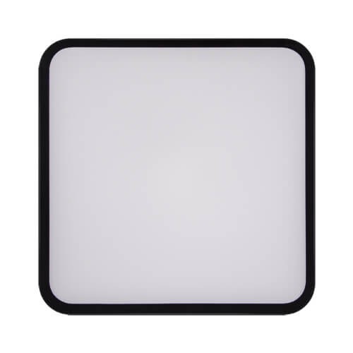 LAMPA sufitowa TOTEM LED D 03929 Ideus kwadratowa OPRAWA metalowa LED 16W 4000K plafon czarny