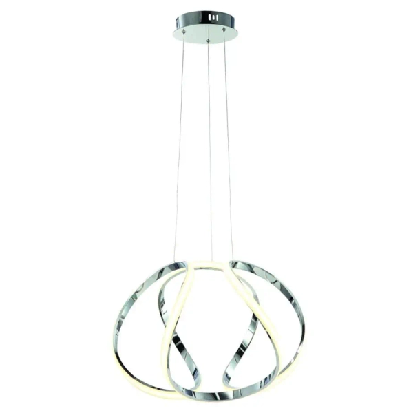 Designerska lampa wisząca GLOVE ML3808 LED 50W 4000K do salonu czarna