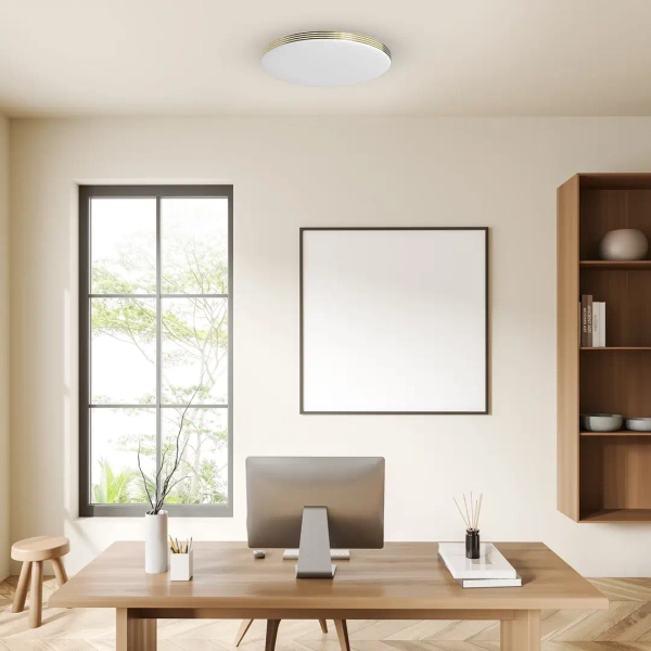 Łazienkowa lampa sufitowa BEVER ML0251 LED 16W 4000K IP44 biały