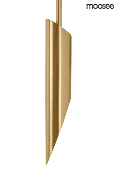 Szklana lampa ścienna Lucca MSE010400205 kula biała złota