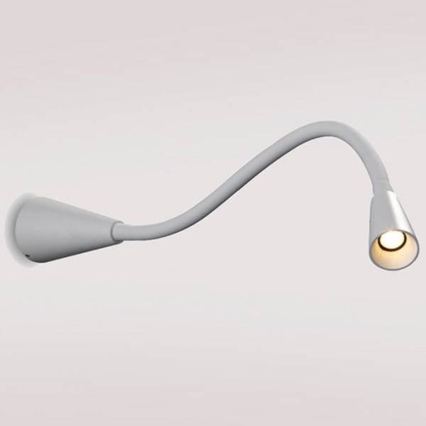 Kinkiet na wysięgniku Sulta 622001102 Elkim LED 3W 3000K z włącznikiem biały