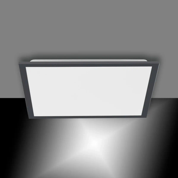 Plafon sterowany pilotem FLAT czarny 14755-18 1xLED 23,5W 2700-5000K z regulacją barwy