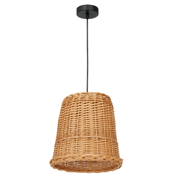 Wiklinowa lampa wisząca Vimini boho do jadalni ekologiczna