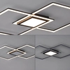 Natynkowa lampa Asmin squares LED 45W 3000K aluminium stal
