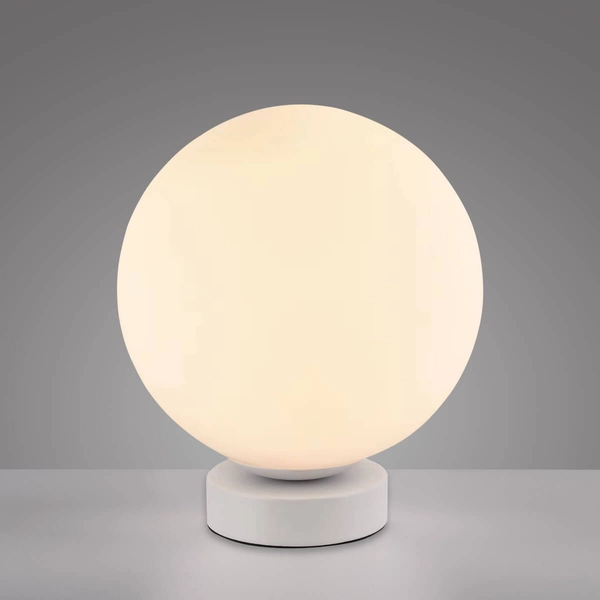 Lampka stolikowa Bolo 22071-16 Just Light RGB do salonu bubble biała