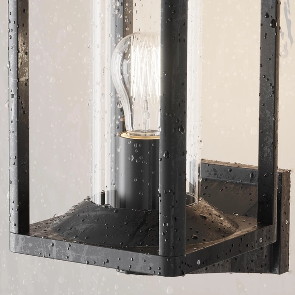 Kwadratowa lampa elewacyjna Cell O452WL-01GF Maytoni IP65 grafitowy