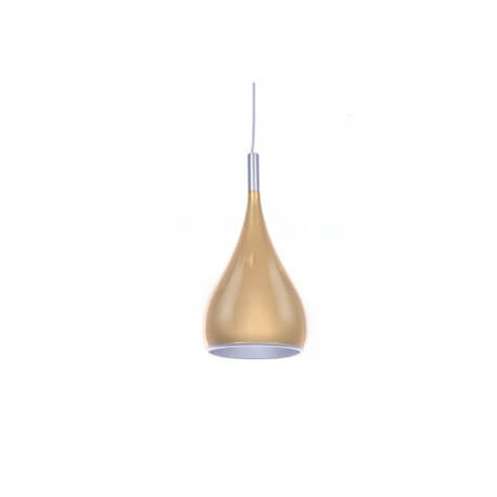 Wisząca lampa metalowa Spell łezka do przedpokoju złota