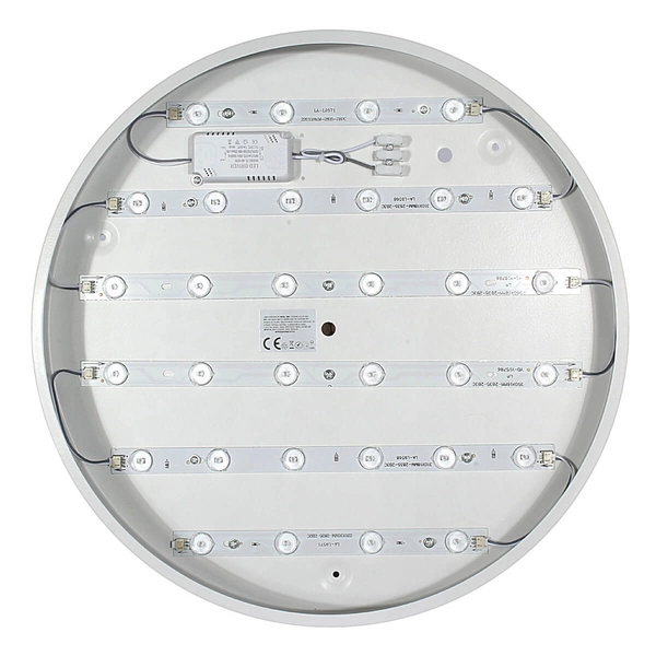 Lampa sufitowa okrągła 1316 LED 40W 3000K do salonu biały