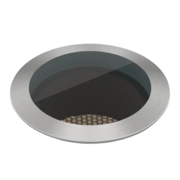 Wpuszczane oczko do ogrodu ODL7-WW LED 7W 3000K okrągła IP67 srebrna