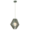 Geometryczna lampa wisząca Mauro 77489/01/33 Lucide MDF zielona