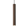 Wisząca lampa tuba Vico 2412103018 nad stół brązowa