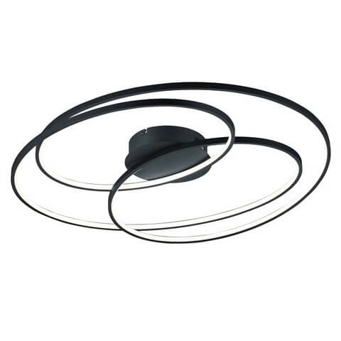 Salonowa lampa sufitowa GALE 673918032 LED 50W 3000K czarny