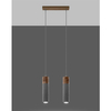 Betonowa lampa wisząca SL.0966 do kuchni betonowa drewniana