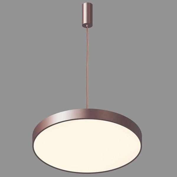 Wisząca LAMPA okrągła ORBITAL 5361-860RP-CO-3 Italux zwis OPRAWA metalowa LED 24W 3000K brązowa