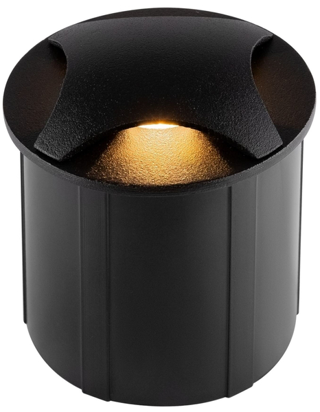 Lampa schodowa wpuszczana Biscotti O036-L3B3K LED 3W 3000K IP65 czarna