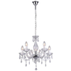 Żyrandol pałacowy MAGNOLIA RLD94016-5A z kryształami chrom przezroczysty