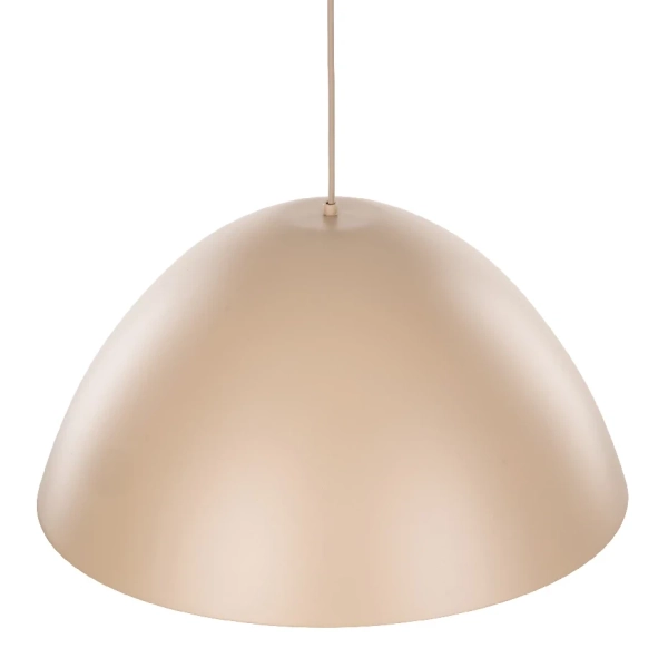 Klasyczna lampa wisząca Faro 10657 do salonu metalowy beżowy